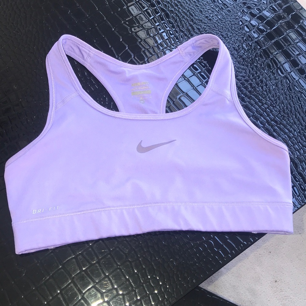 lavender nike sports bra